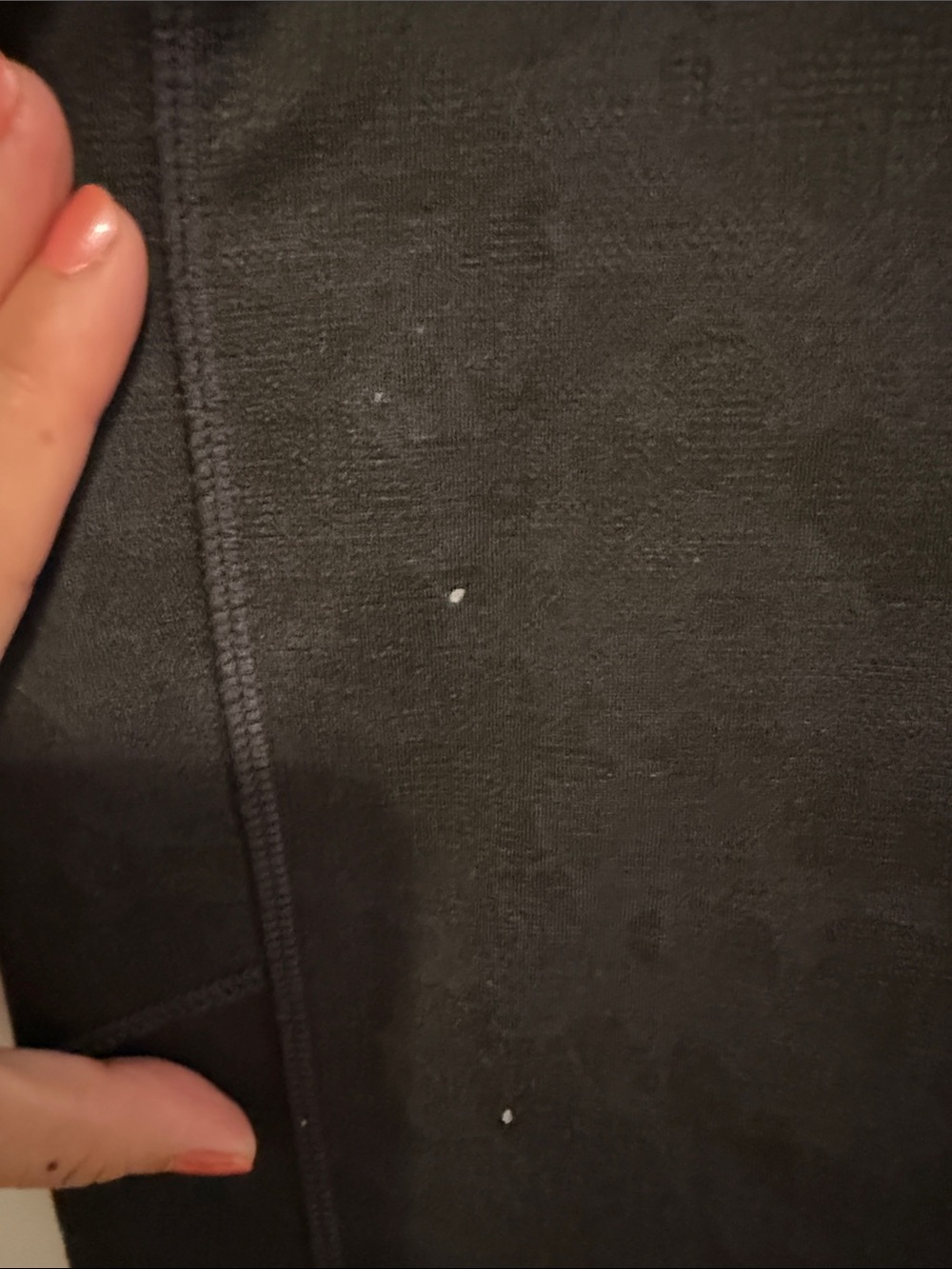 Mondetta Black High-Rise Performance Leggings with Side Pockets - Picture 3 of 7